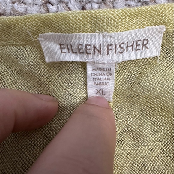 Eileen Fisher Relaxed Top made of 100% linen, size XL. - Picture 3 of 7